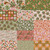 FAT QTR ABSTRACT SHAPES GREEN/PINK (14) PK OF 5 EA
