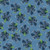 ABSTRACT SHAPES 340 26657 BLUE SATEEN 45"