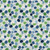 ABSTRACT SHAPES 350 26680 BLUE/GREEN DBL GAUZE 50"
