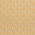 PETITE PETALS III 360 26685 GOLD ON BLUE ORG COT CANVAS 58"