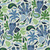 ABSTRACT SHAPES 370 26652 BLUE/GREEN SATEEN 60"