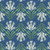 ABSTRACT SHAPES 390 26654 BLUE/GREEN RAYON 55/56"
