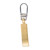 ZIPPER PULL FLAT WAVE GOLD PK OF 3 EA