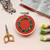 EMBROID KIT HOLIDAY WREATH ORNAMENT