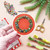 EMBROID KIT HOLIDAY WREATH ORNAMENT