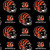 N.F.L. COT CINCINNATI BENGALS 70643 DN 45"