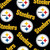 N.F.L. FLEECE PITTSBURGH STEELERS 70683 D 60"