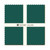 SQUARES 10" SIFTED FLOUR (42) PK OF 6 EA
