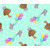 COMFY FLANNEL PRT N1091 66