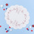 BLANK TABLE ROUND SCALLOPED