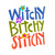 STICKER WITCHY BITCHY STITCHY PK OF 3 EA