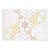 KIT SASHIKO SAMP PLACEMAT  HISHI-ARARE (WHITE)