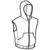 PATTERN MOUNT HOOD POLAR HOODIE