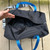 PATTERN DUFFEL GYM BAG