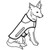 PATTERN WARM & DRY DOG COAT