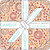 CHARM PK 5" AUTUMN OWL (42) PK OF 4 EA