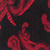SATIN BROCADE WINE D/R (25 YD ROLL)