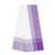 TEA TOWEL STR BORD COLLEGE PURP PK OF 6 EA