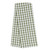 TEA TOWEL SM CHK SAGE WHT PK OF 6 EA