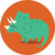 AD FAB 3" KID DINO T-TOP PK OF 12 EA