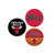 AD FAB 1.5" NBA BULLS 3ct PK OF 12 EA