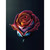DARK ROSE - INTERMEDIATE DIAMOND PAINTING KIT