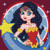 DC COMICS YOUNG DC WW DIAMOND PAINTING KIT
