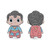 SUPERMAN DIAMOND PAINTING PAL KIT PK OF 4 EA