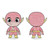 FLASH DIAMOND PAINTING PAL KIT PK OF 4 EA