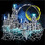 H POTTER MOON OVER HOGWARTS DIAMOND PAINTING KIT