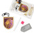HP GRYFFINDOR CREST DIAMOND PNTG KEY CHAIN KIT PK OF 6 EA