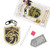HP HUFFLEPUFF CREST DIAMOND PNTG KEY CHAIN KIT PK OF 6 EA