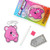 CHEER BEAR DIAMOND PNTG KEY CHAIN KIT PK OF 6 EA