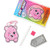 LOVE-A-LOT BEAR DIAMOND PNTG KEY CHAIN KIT PK OF 6 EA