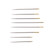 NEEDLE SASHICO 4 SIZES-8CT PK OF 12 EA