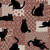 JAPANESE STYLE CAT AP51103 1A DOBBY