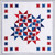 BOOK RED WHITE BLUE STAR QUILTS