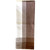 TEA TOWEL STR BORD BROWN WH PK OF 6 EA