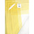 TEA TOWEL STR BORD YELLO WH PK OF 6 EA