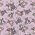 FLANNEL PRINTS TEDDY STAR LAVENDER