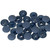 SNAP PLASTIC SZ .35" NAVY PK OF 6 EA
