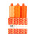 THREAD ASST TUSCANY ORANGE 50wt (3 SPOOLS - 1422yds EA)