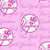 M.L.B. COT YANKEES 60399 B IN THE PINK MINI PRINTS 60"
