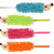 FUZZY STICK MICROFIBER WAND HEDGEHOG PK OF 6 EA