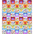 PATTERN BLOOMING DAY & NIGHT STRIPS QUILT