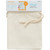 BLANK CINCH SACK 2ct BEIGE 5.5" x 8"
