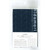 SASHIKO CLOTH COT/LINEN NAVY CHEVRON