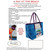 EMBROID USB DAY AT BEACH TOTE