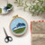 EMBROID KIT MOUNTAN VIEW