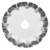 ROTARY BLADE 45mm SCALLOP 1ct